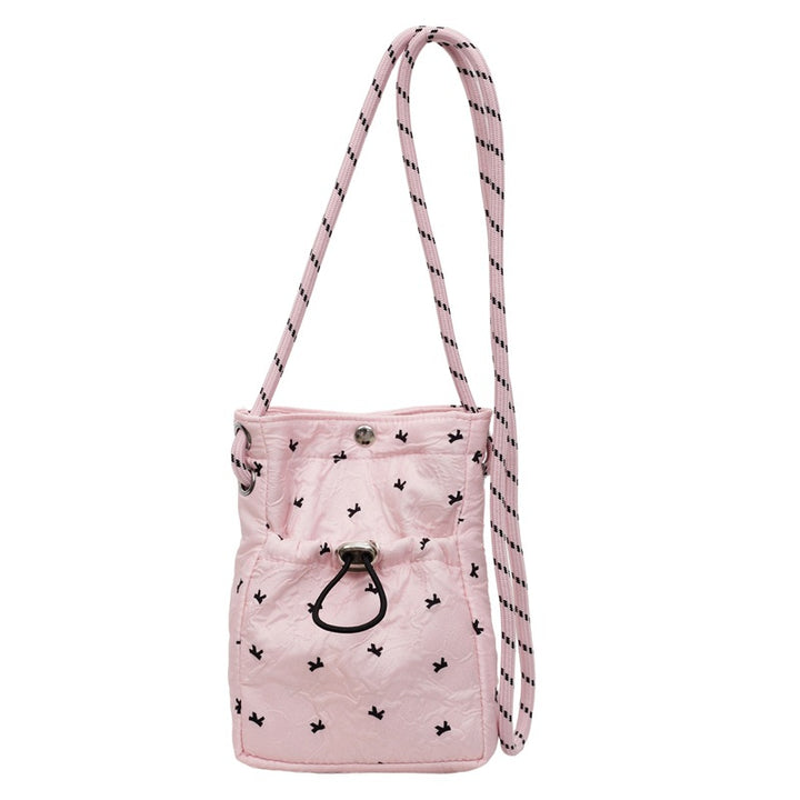 Compact Quilted Crossbody Bag