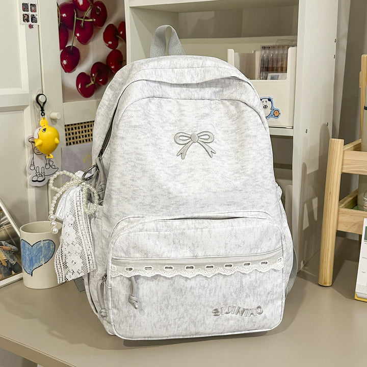 Stylish Embellished Backpack Bowlift