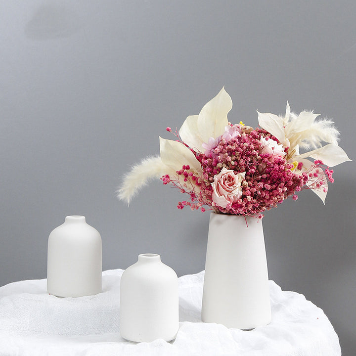 Minimalist Textured Ceramic Vase Bowlift