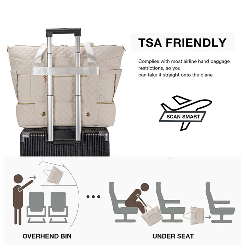 Multifunctional Travel Tote Bowlift