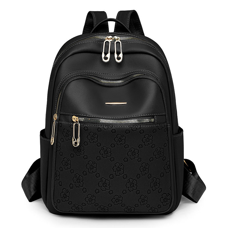 Stylish Floral Pattern Backpack Bowlift
