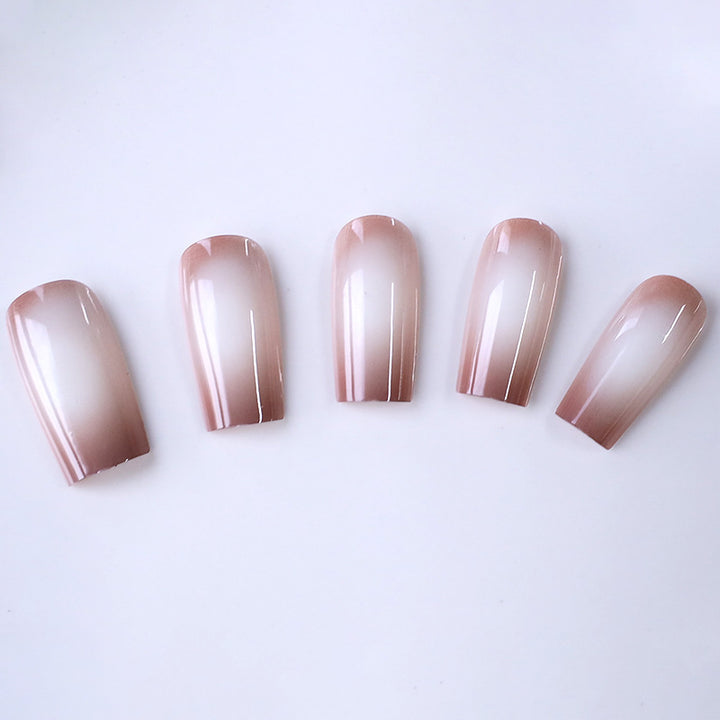 Ombre Acrylic Nail Extensions Bowlift