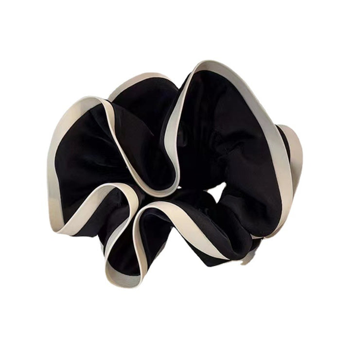 Ruffled Satin Hair Scrunchie Bowlift