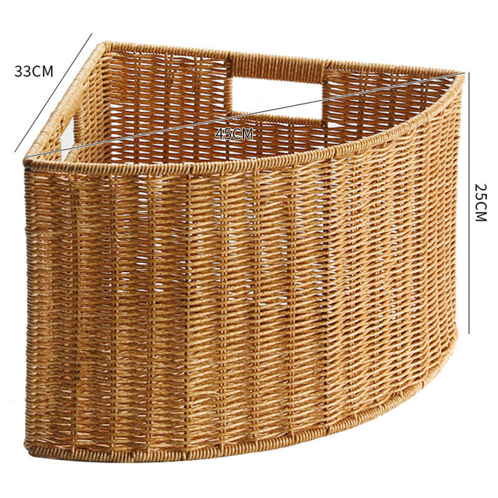 Woven Storage Basket for Toys, Blankets, or Laundry