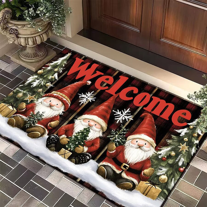 Festive Christmas Welcome Mat Bowlift