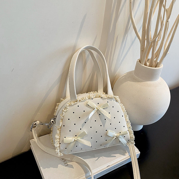 Charming Mini Bow-Detail Handbag