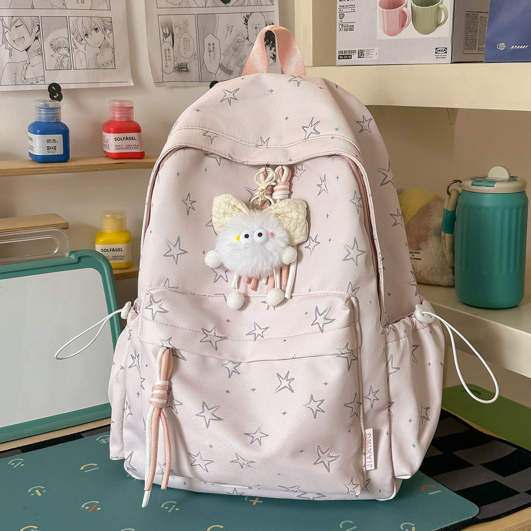 Star-Patterned Casual Backpack Bowlift 1791204705