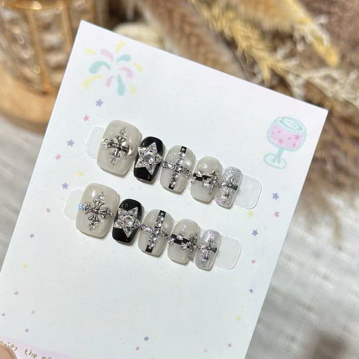 Decorative Rhinestone Nail Art Set
