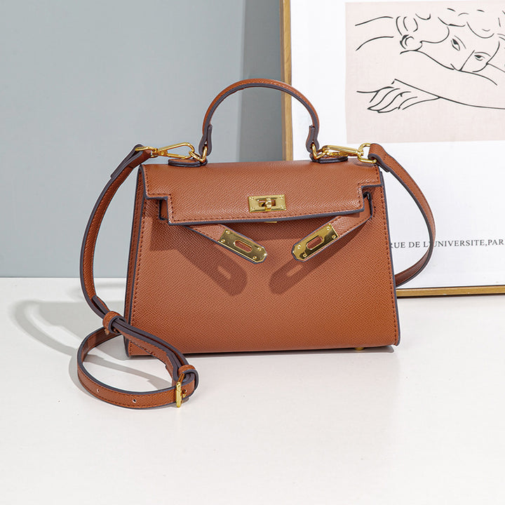 Vintage-Inspired Structured Handbag  1791995440