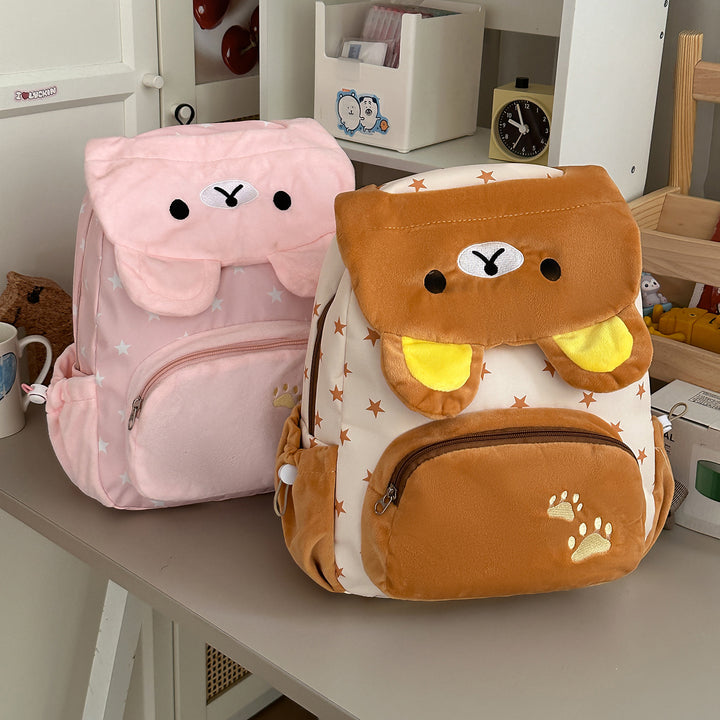 Cute Animal-Theme Plush Backpack Bowlift