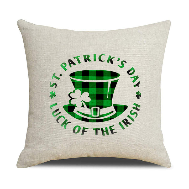Festive St. Patrick's Day Decorative Throw Pillow