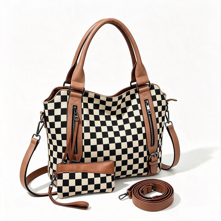 Fashionable handbag with practical accessories Bowlift