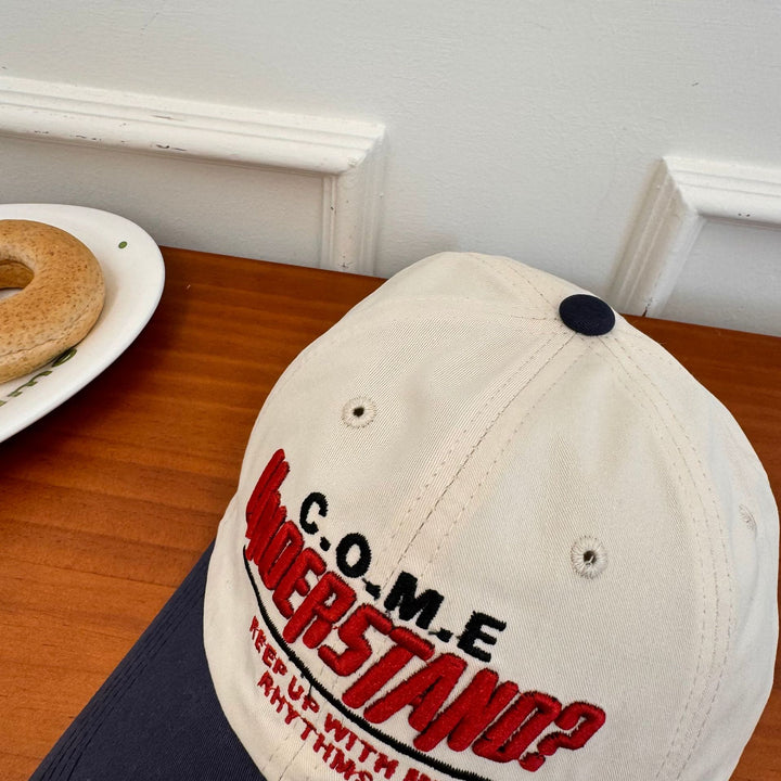 Men's Embroidered Graphic Baseball Cap Bowlift
