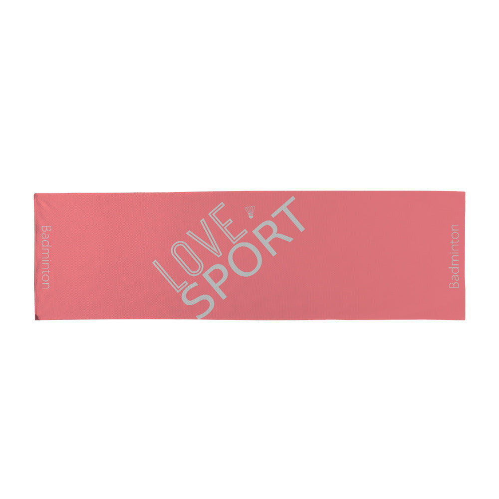 Microfiber Tennis Performance Sweat Towel Long Rectangular Cooling Sports Towel