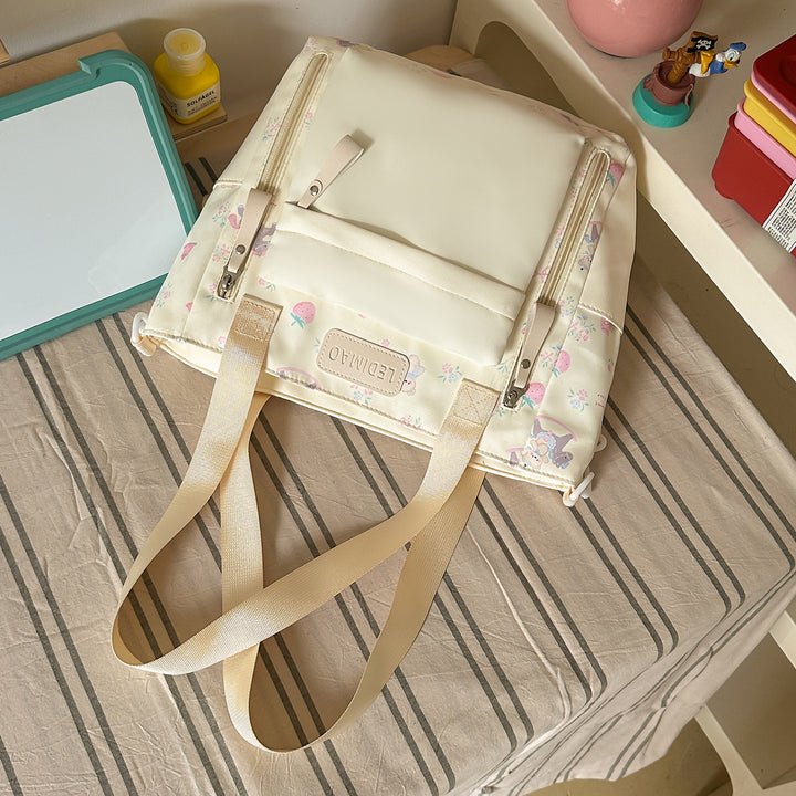 Whimsical Character-Themed Backpack Bowlift