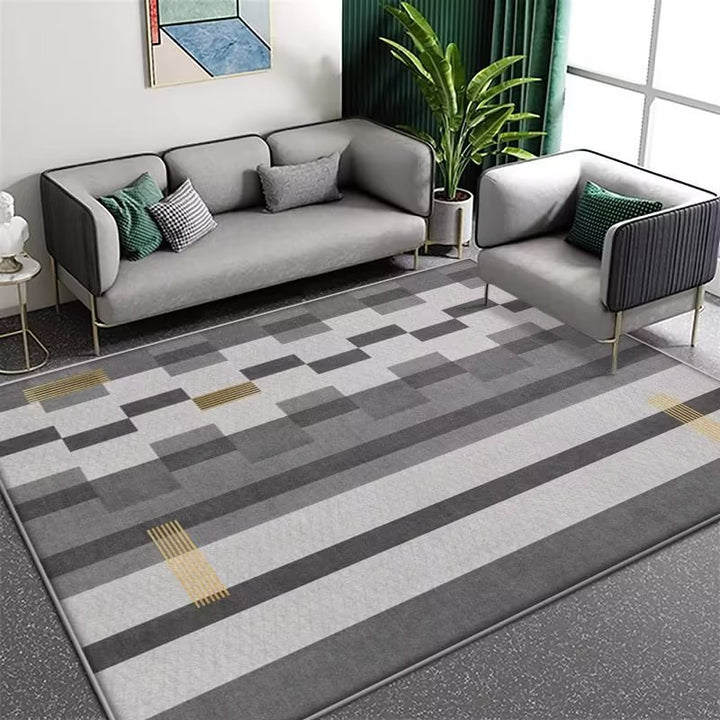 Modern Abstract Area Rug Bowlift
