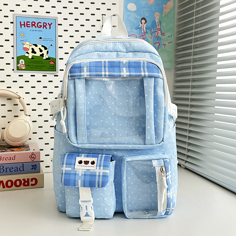 Multi-Functional Quilted Backpack Bowlift