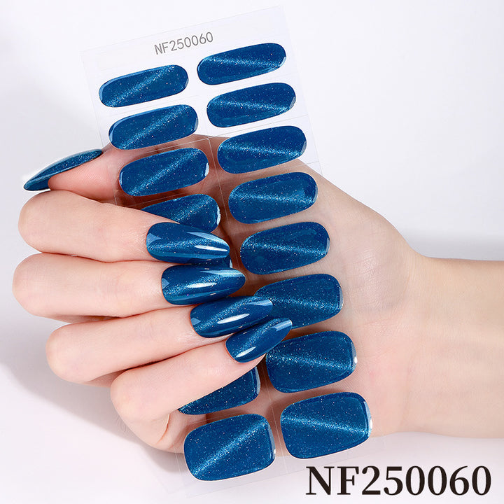 Sparkling Glossy Nail Wraps