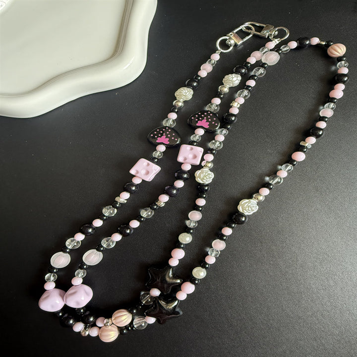 Artistic Beaded Necklace Bowlift