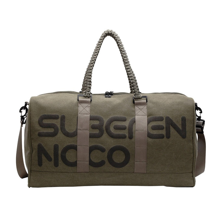 Durable Canvas Travel Duffel Bag Bowlift