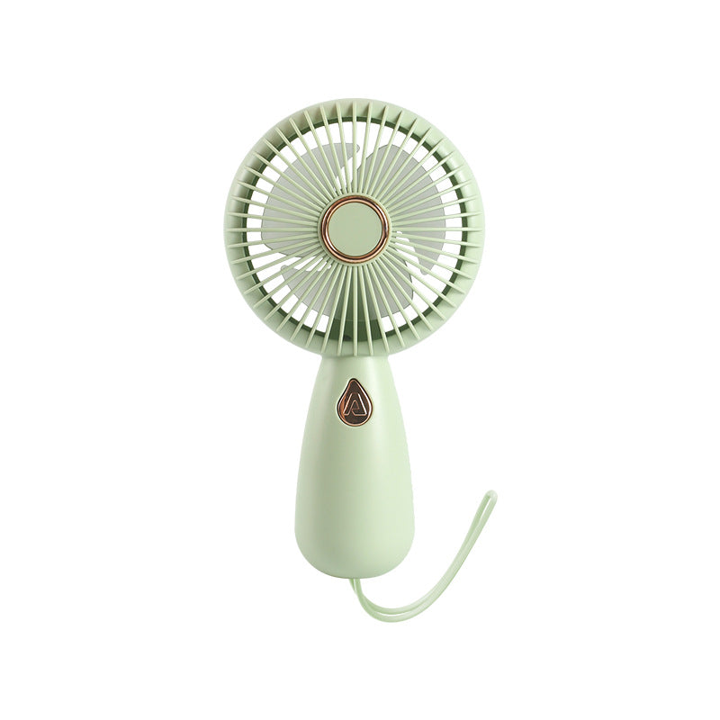Women Portable Hand Fan with USB Charging Function and Ergonomic Grip Bowlift