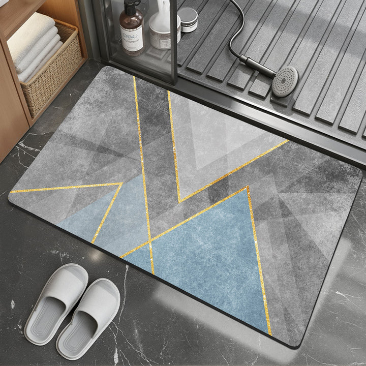 Stylish Decorative Bath Mat Bowlift