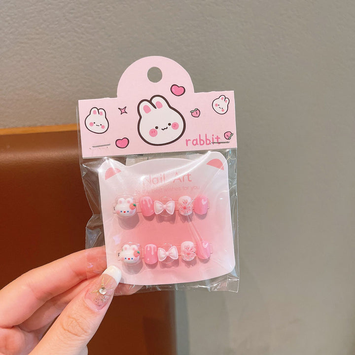 Creative Nail Art Set with Cute Bunny Design Bowlift