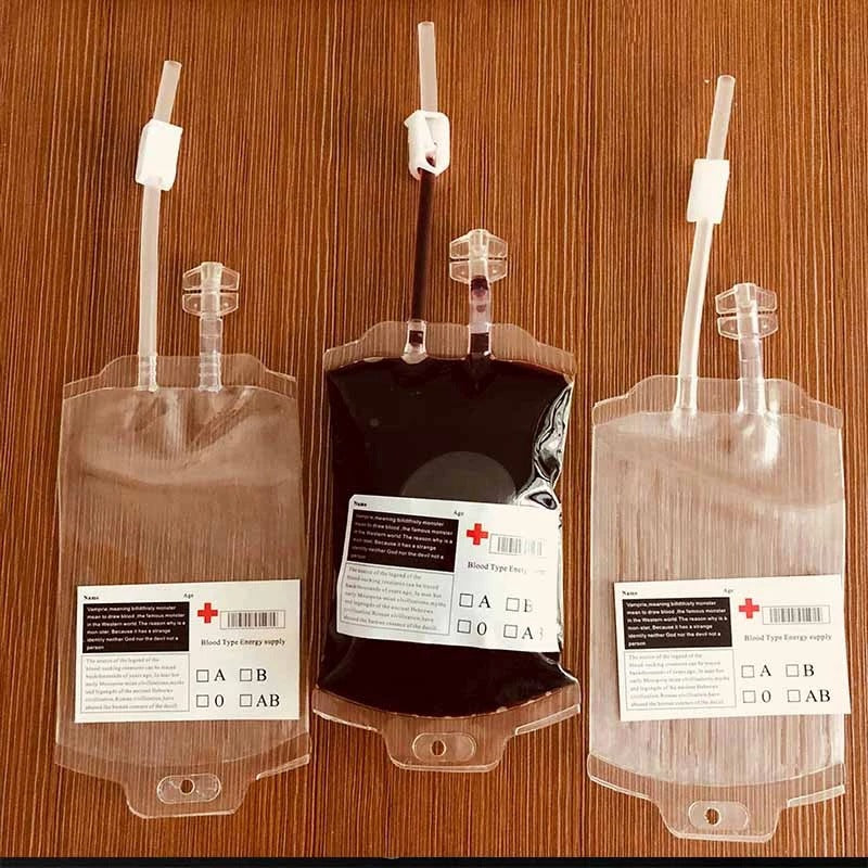 Realistic Blood Bag Prop Bowlift
