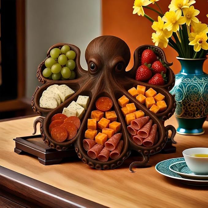 Paw-Shaped Snack Platter Bowlift