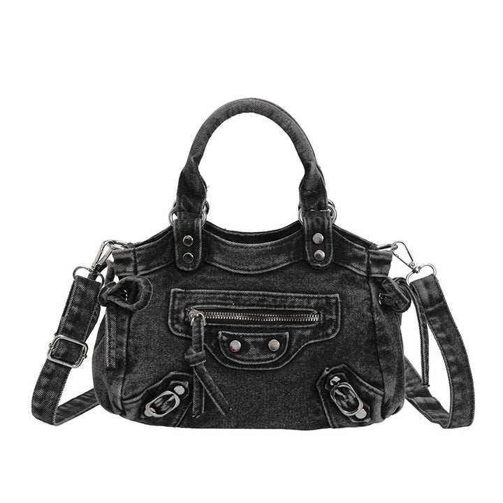 Chic Denim Handbag