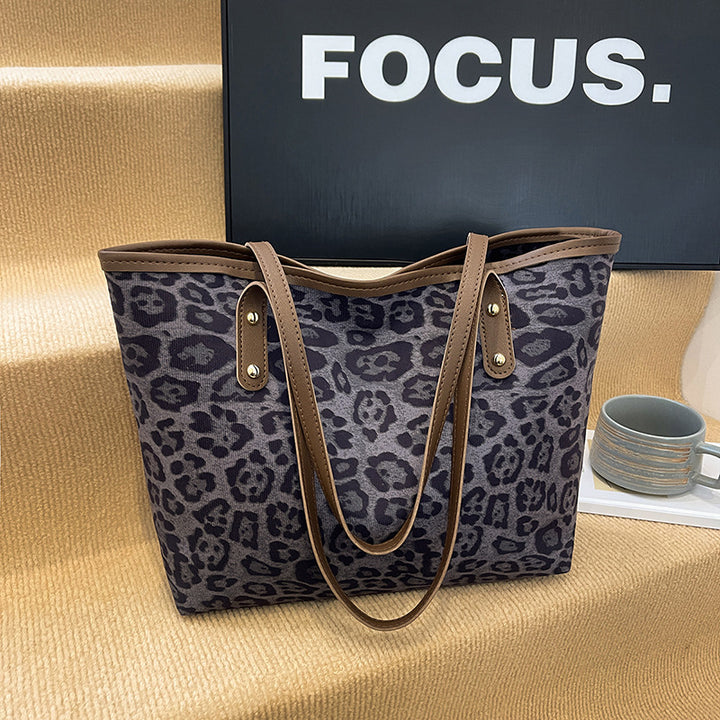 Stylish Animal Print Tote Bag