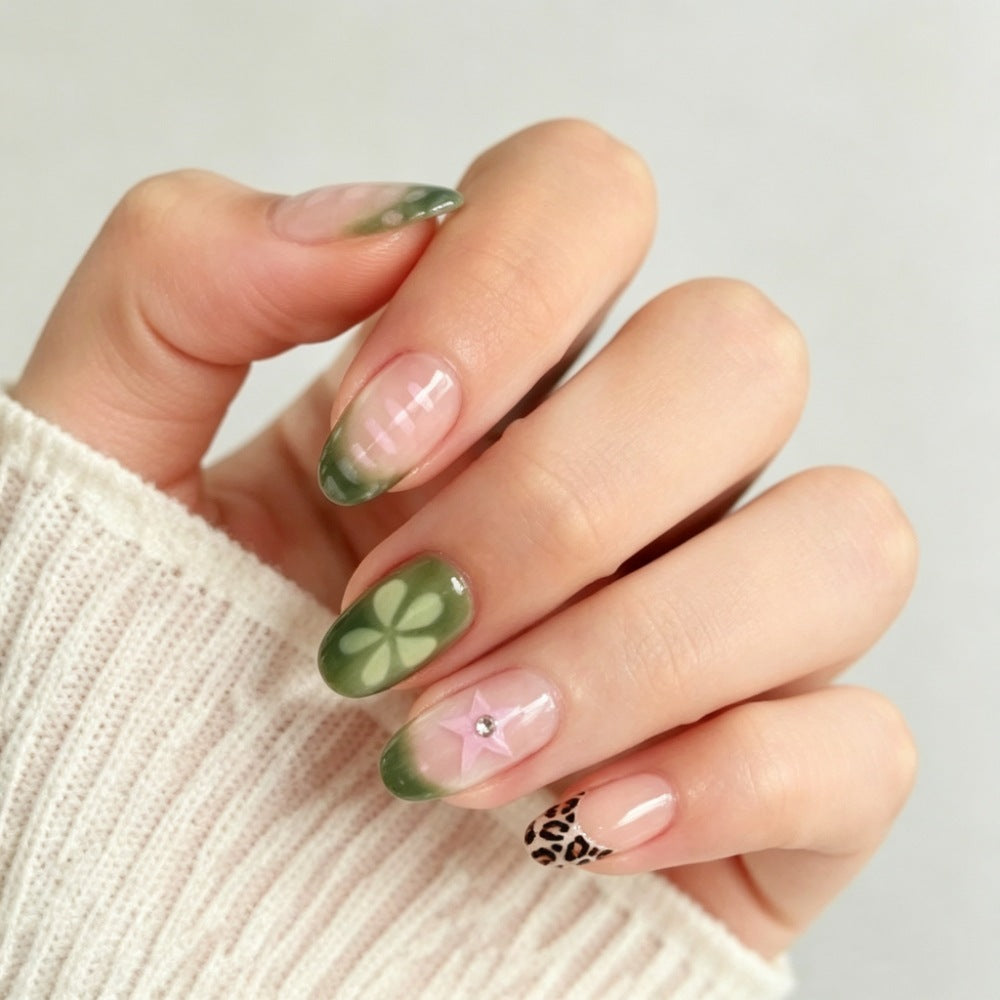 Artistic Press-On Nail Enhancements