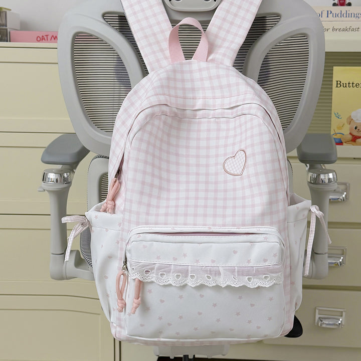 Playful Bunny Ears School Backpack Bowlift