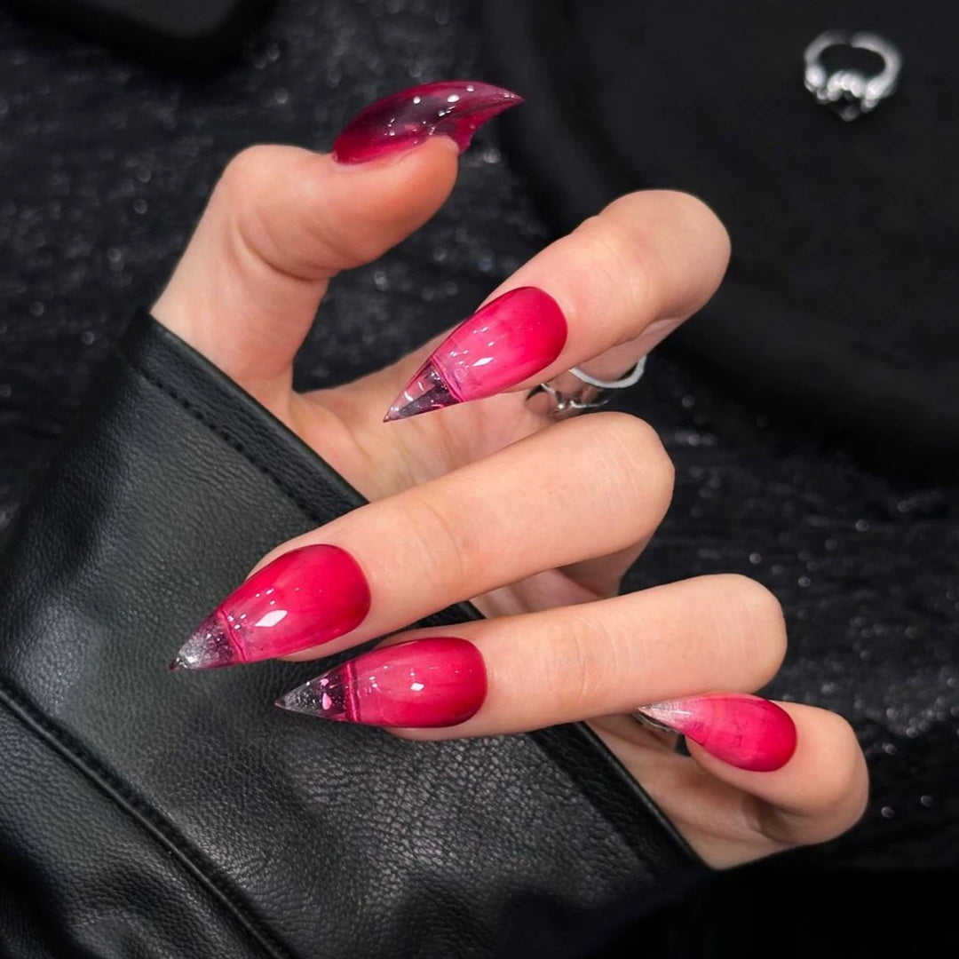 Stiletto Acrylic Press-On Nail Set