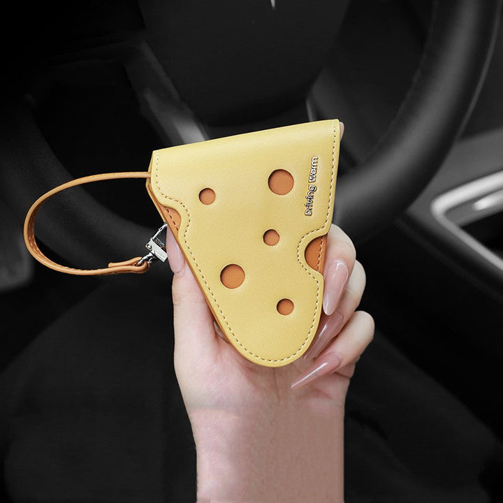 BowLift | Cute Cheese Keychain Pouch