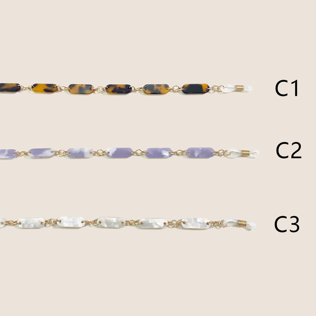 Chic Tortoiseshell Eyewear Chain Bowlift