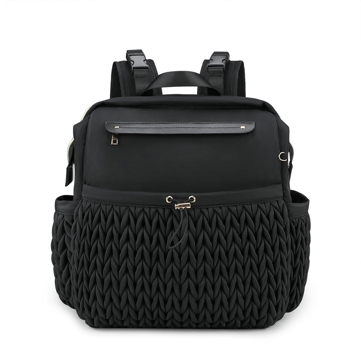 Fashionable backpack with braided design Bowlift