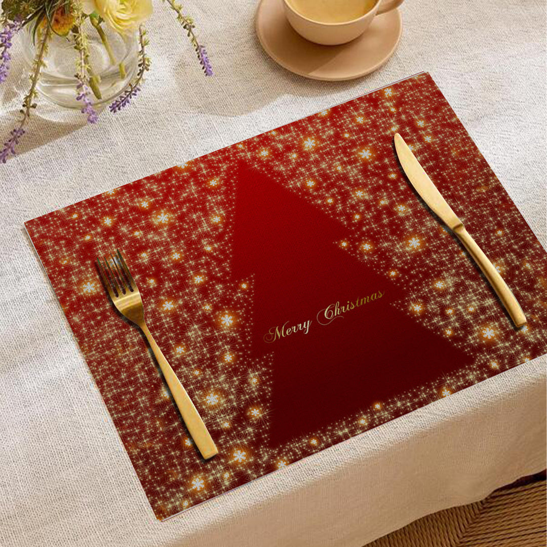 Christmas-Themed Table Placemats