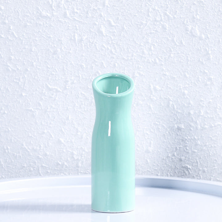 Modern Sleek Ceramic Vase Bowlift