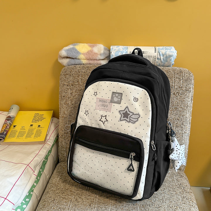 Playful Decorative Graphic Backpack Bowlift