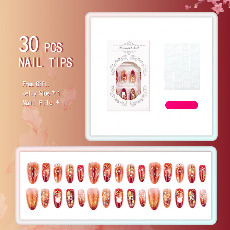 Elegant Artistic Press-On Nail Collection