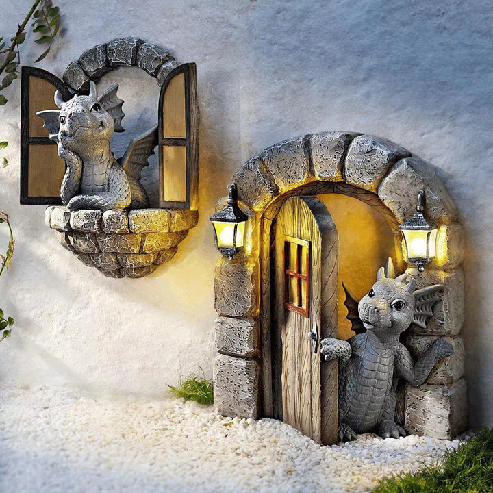 Decorative Dragon Wall Sculpture