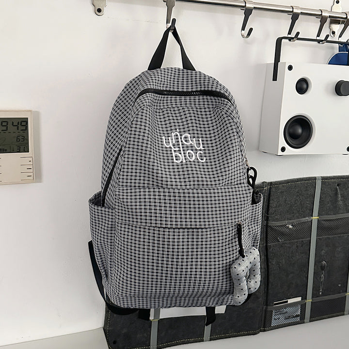 Polka Dot Patterned Casual Backpack Bowlift