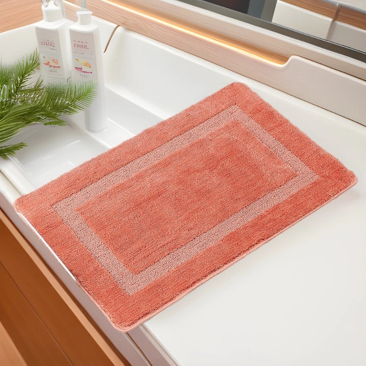 Plush Bath Mat Bowlift