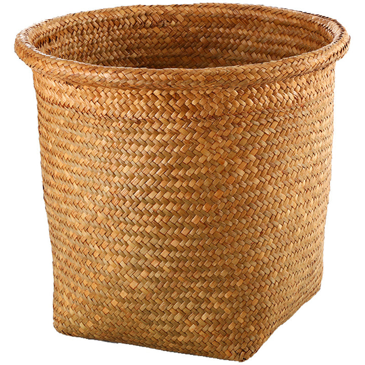 Handwoven Storage Basket with Natural Woven Design
