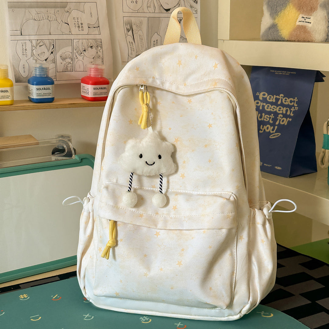 Star-Patterned Casual Backpack Bowlift 1791204705