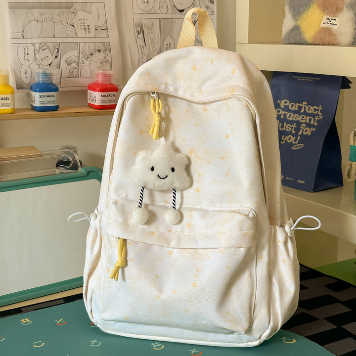 Star-Patterned Casual Backpack Bowlift 1791204705