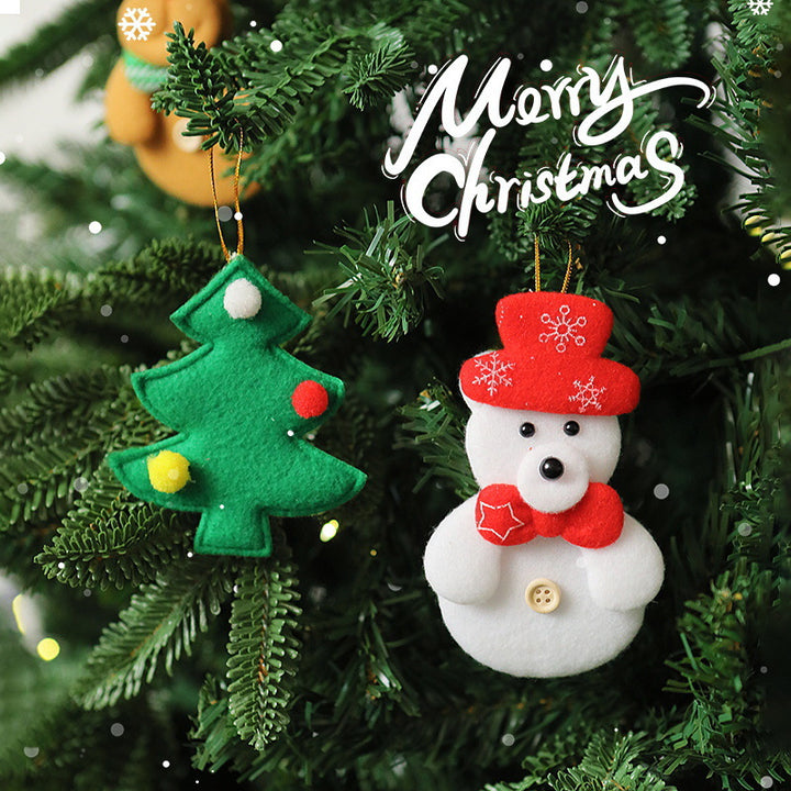 Festive Plush Christmas Ornaments Bowlift