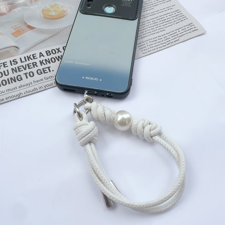 Elegant Knotted Leather Keychain Holder Bowlift