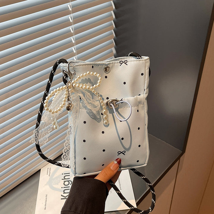 Casual Drawstring Mini Shoulder Bag